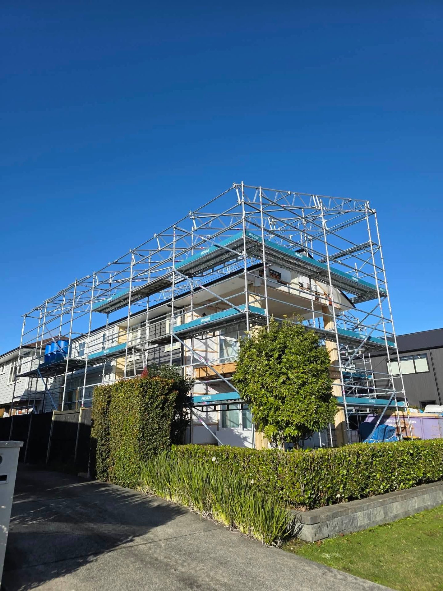 Auckland residential scaffold